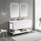 Blossom Riga 60 Inch Bathroom Vanity - V8022 60 01 - Backyard Provider